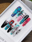 Colorful Y2K Millennial Subculture Press On Nails
