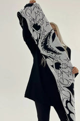 Y2K Gothic Harajuku Warm Knit Scarf