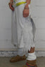 Wing Patchwork Cropped Pants