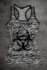 Cross Skull Graphic Vintage Y2K Dark Street Tank Top