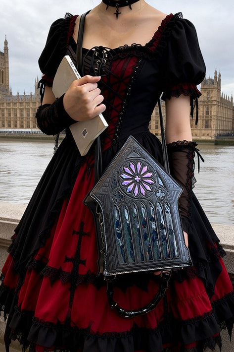 Cathedral Window Gothic Crossbody Bags Secondary image