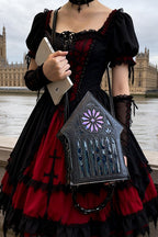 Cathedral Window Gothic Crossbody Bags