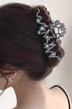 Cyber Y3K Metal Claw Hair Accs