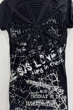 Vintage Spider Web Slim T-shirt
