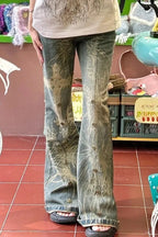 Harajuku Street Wear Flare Pants