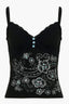 Y2K Vintage Lace Spliced Floral Camis