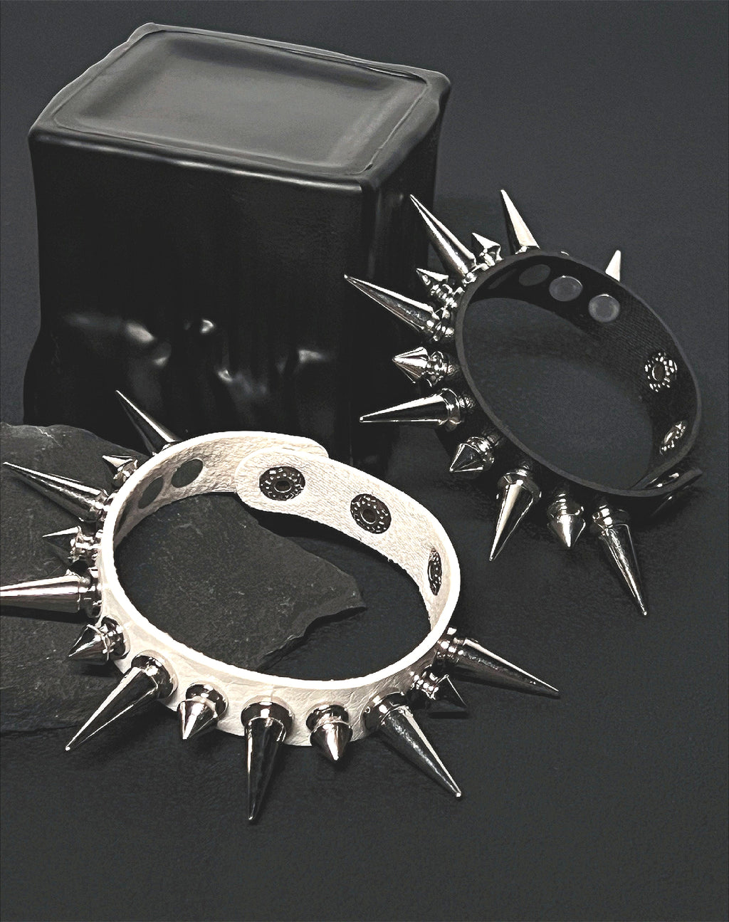 Dark Punk Stud Rivet Bracelet
