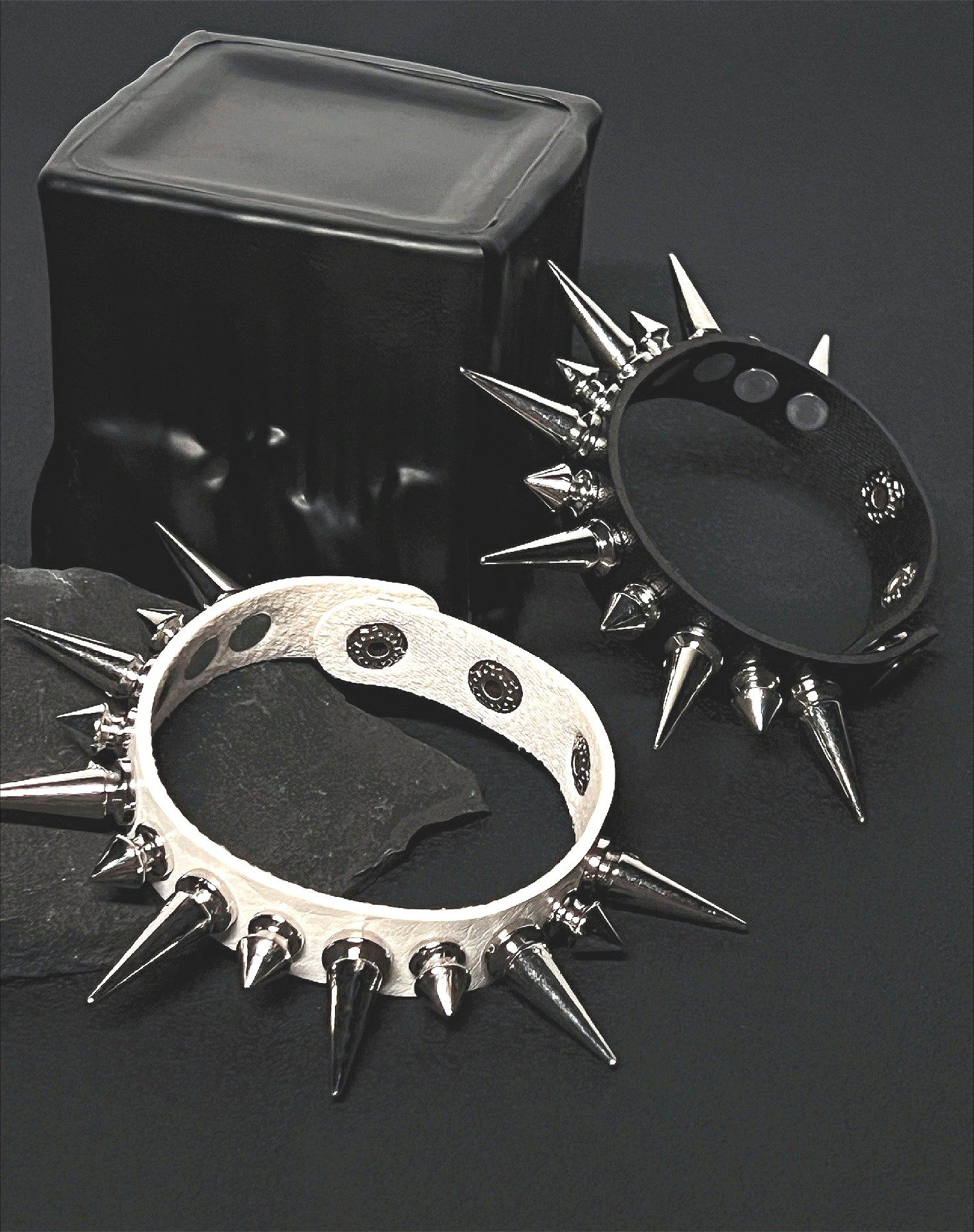 Dark Punk Stud Rivet Bracelet