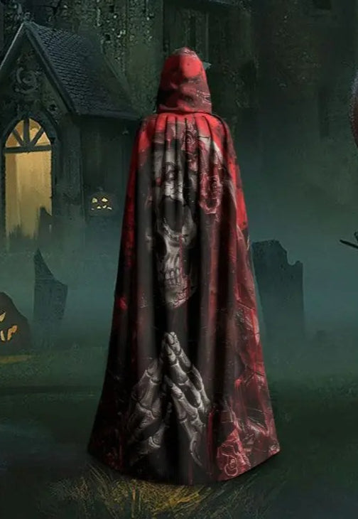Santa Muerte Embroidered Cloak Main image