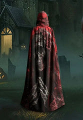 Santa Muerte Embroidered Cloak