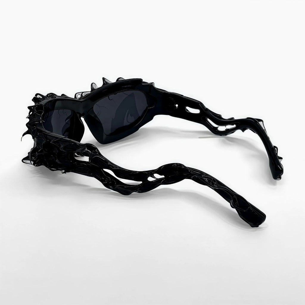 Futuristic Punk Y2K Irregular Glasses