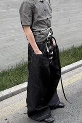 90s Style Gothic Oversize Pants