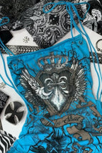 Slim Punk Printed Cami Mini Dress