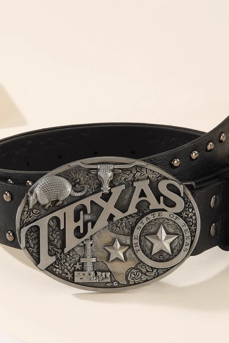 Punk Y2K Studded Wide Belt Secondary image