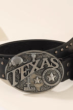 Punk Y2K Studded Wide Belt
