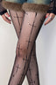 Punk Gothic Multi-Cross Mesh Tights