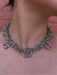 Heavy-duty Subculture Ring Tassel Necklace