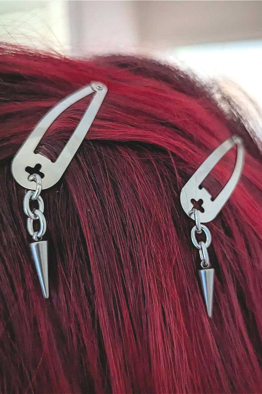 Punk Rivet Cone Hair Accs Main image