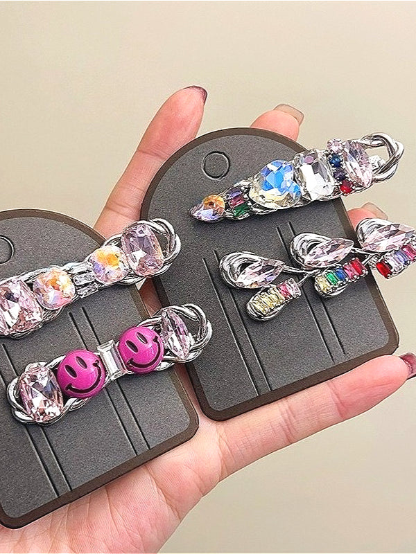 Y2K Full Rhinestone Side Hair Accs Main image