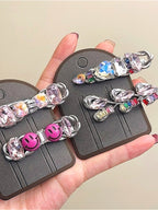 Y2K Full Rhinestone Side Hair Accs
