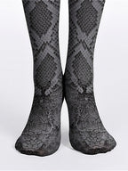 Street Style Snake Pattern Tights