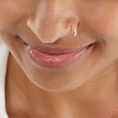 925 Silver Zircon Piercing Nose Studs