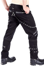 Gothic Punk Eyelet Harness Men's Cargo Pants