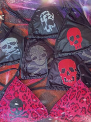Gothic Dark Skull Swimwear