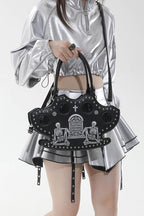 Skeleton Knuckle Handle Gothic Bags