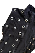 Gothic Grommet Sleeveless Vest Top