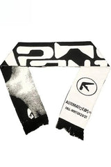 Y2K Aphex Twin Hip-Hop Knit Scarf