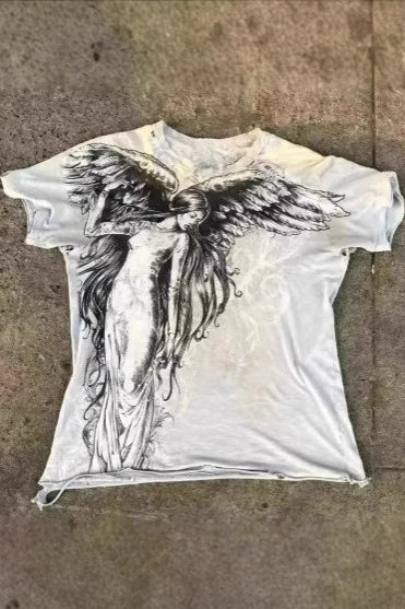 3D Print Y2K Gothic Men's T-shirt Main image