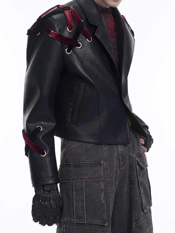 Oversized Shoulder Pad Jacket Secondary image