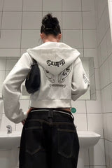 Punk Gothic Long Sleeve Hoodie