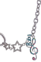 Y2K Punk Chic Star Multi Layer Rhinestone Necklace