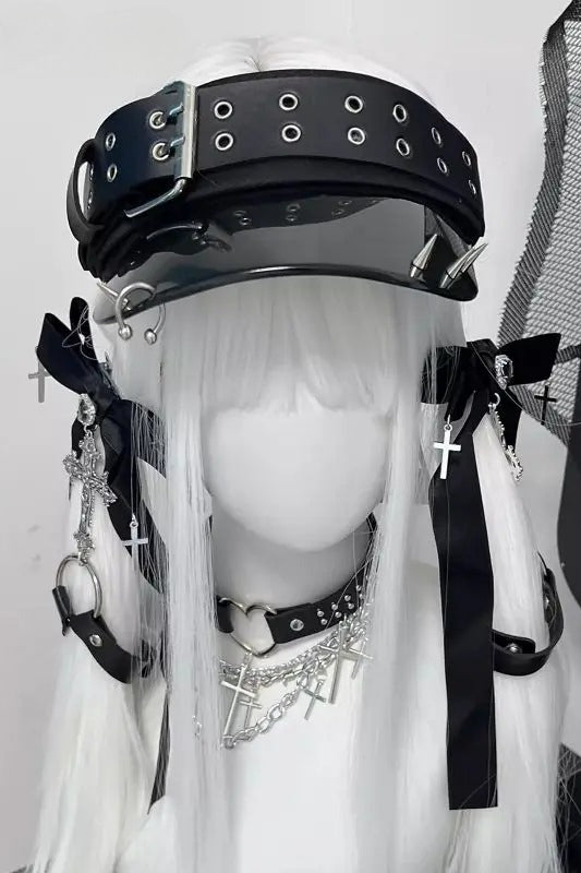 Handmake Punk Subculture Summer Sweet Cool Hat Secondary image