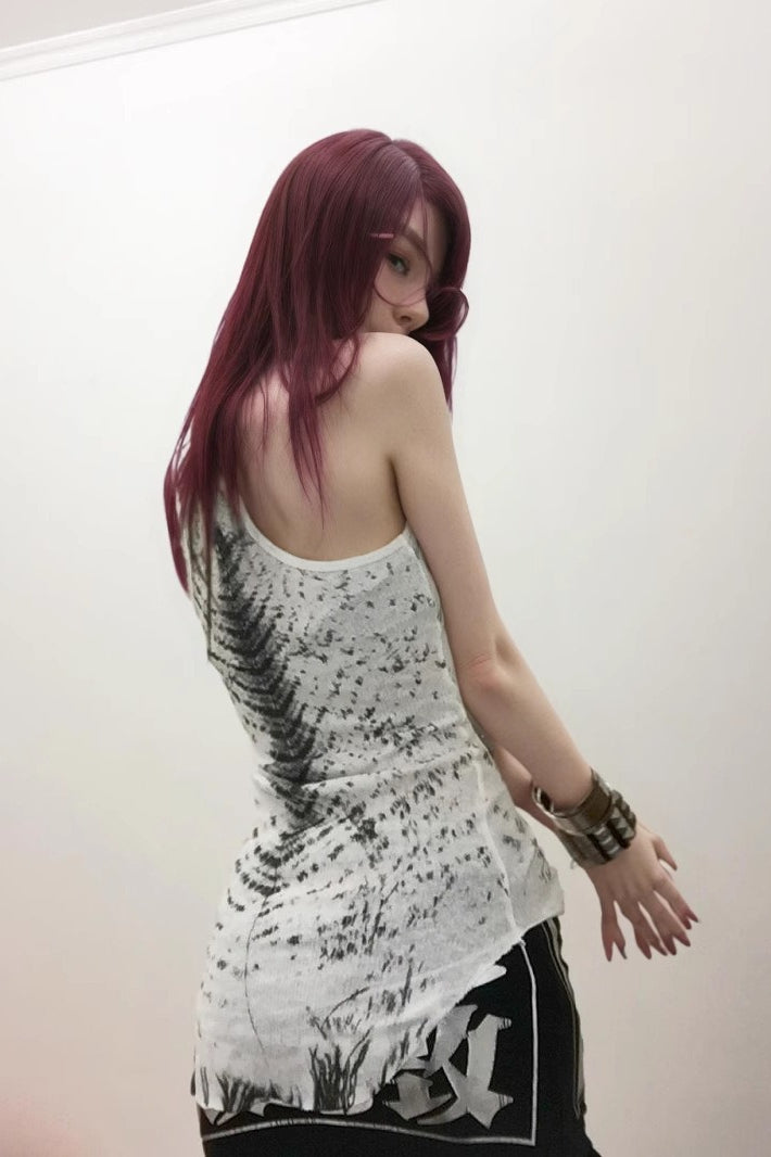 Retro Slim Sexy Niche Summer Tank Tops