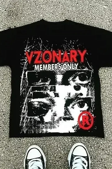 Trendy Harajuku Horror Print Short Sleeve T-shirt Secondary image
