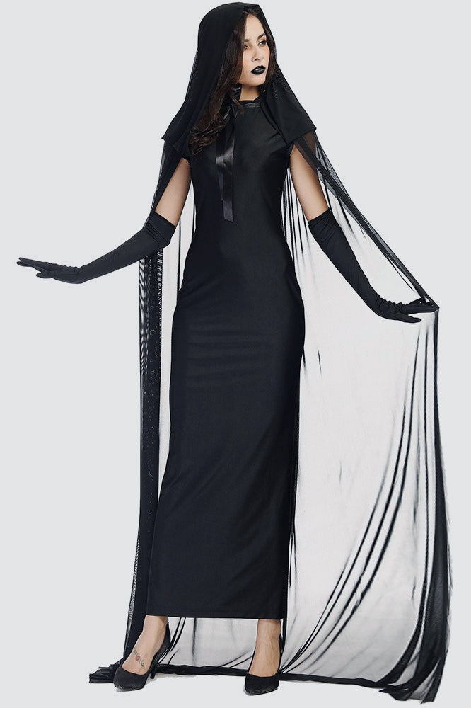 HalloweenBlack Soul Wanderer Ghost Dress Secondary image
