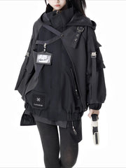 Mechanical Style Zipper Jacket