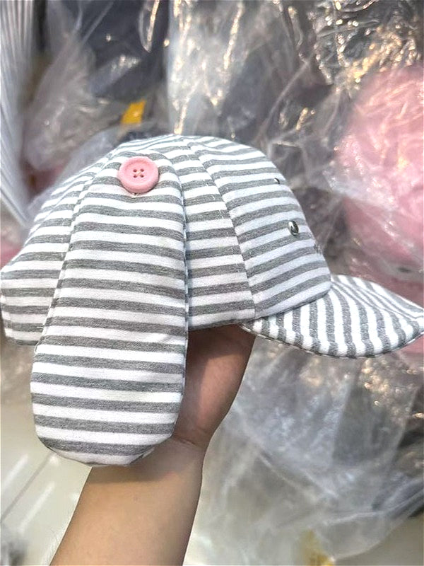 Vintage Stripe Long Ear Bunny Baseball Hat Secondary image