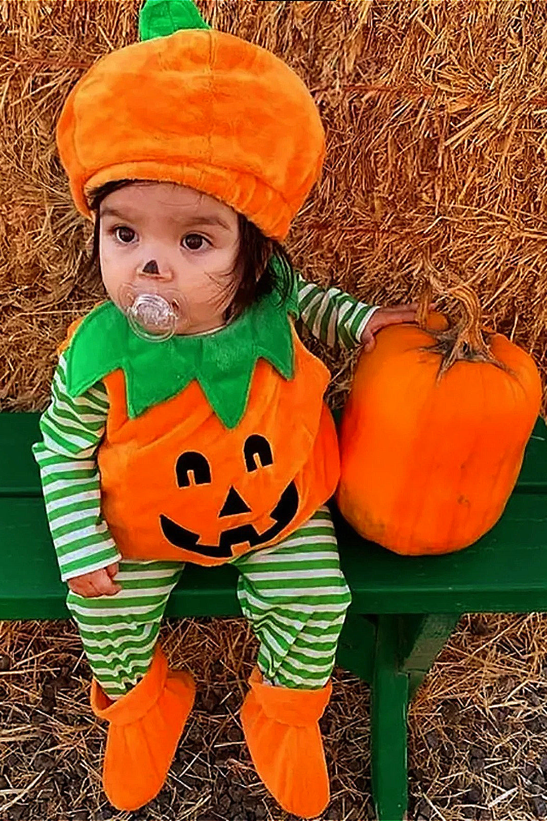 Baby Pumpkin Suit Kid Halloween Secondary image