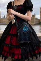 Cathedral Window Gothic Crossbody Bags