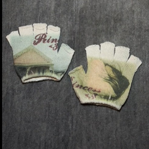 Stretch Knitted Fingerless gloves Secondary image