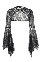Gothic Lace Batwing Sleeve Coat