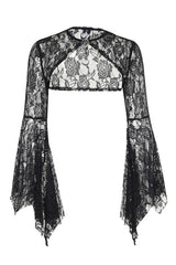 Gothic Lace Batwing Sleeve Coat