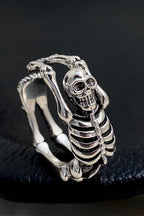 Vintage Punk Skull Finger Ring