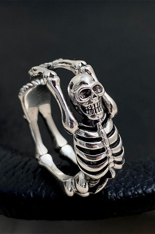 Vintage Punk Skull Finger Ring