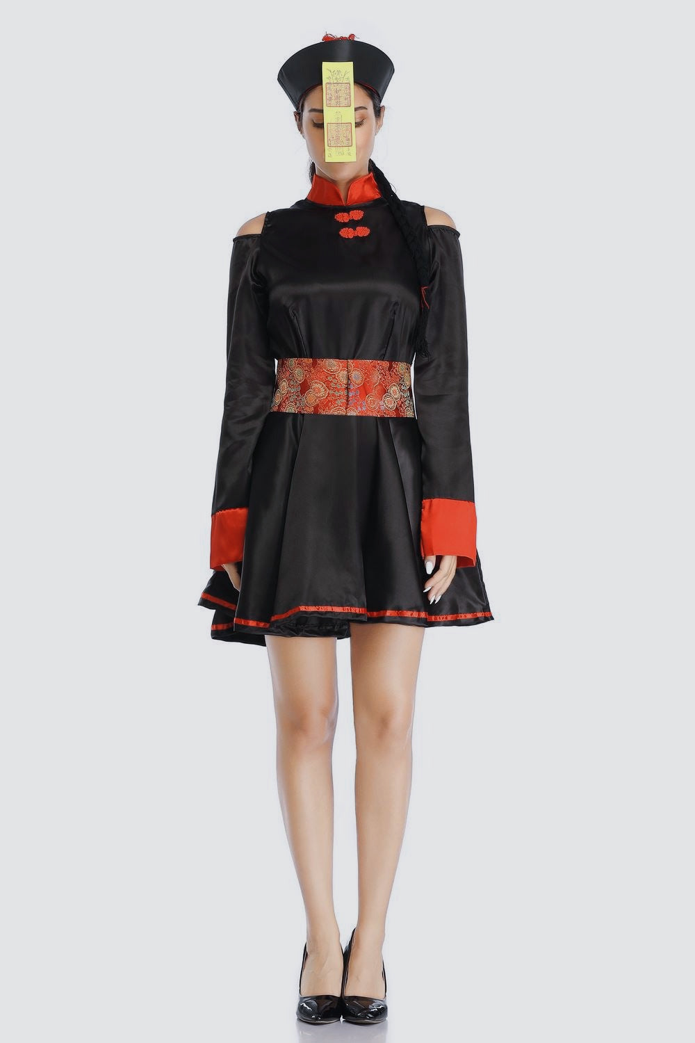 HalloweenZombie Vampire Chinese Style Dress Secondary image