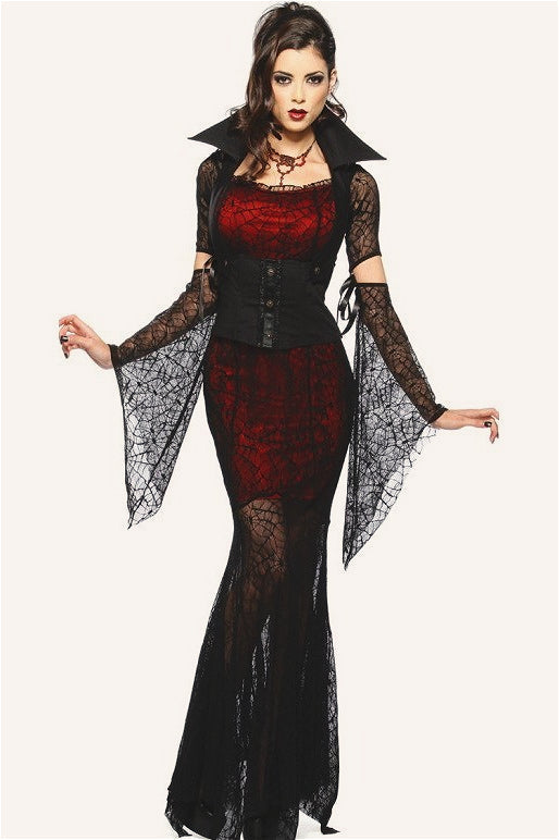 Vampire Witch Cosplay Maxi Dress Halloween Costume Main image